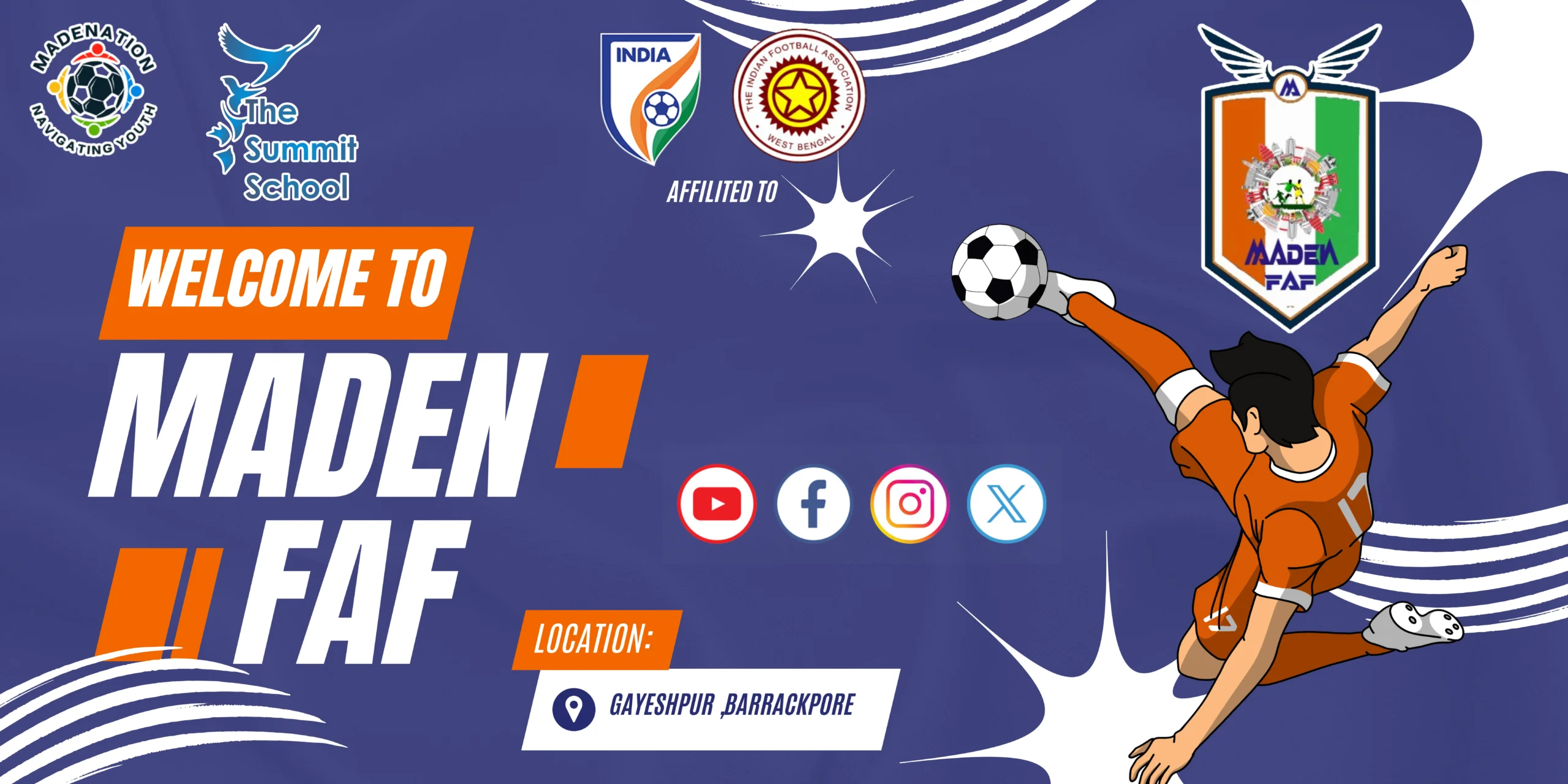 Blue Orange Illustrated Sports Store Banner(1)